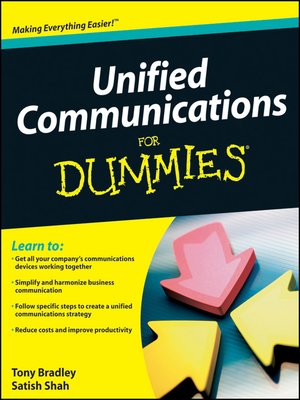 cover image of Unified Communications For Dummies